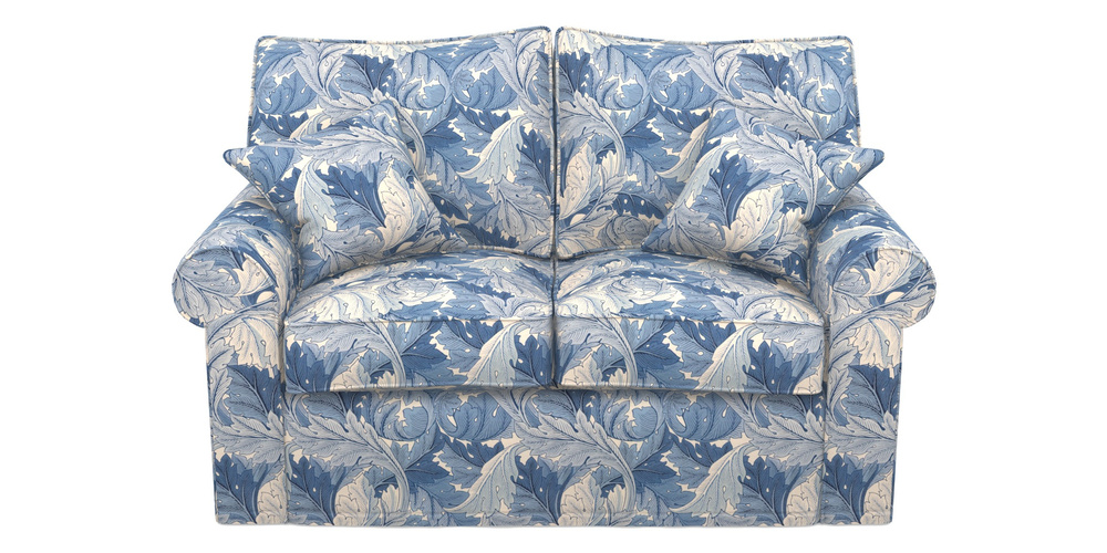 Product photograph of Upperton Sofa Bed 2 5 Seater Sofa Bed In William Morris Collection - Acanthus - Woad from Sofas and Stuff Limited