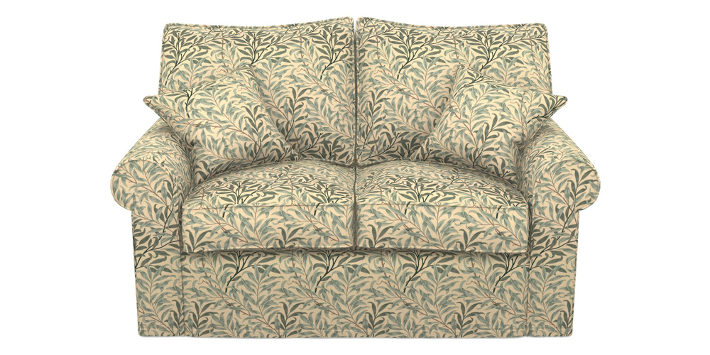 Product photograph of Upperton Sofa Bed 2 5 Seater Sofa Bed In William Morris Collection - Willow Boughs - Cream Pale Green from Sofas and Stuff Limited