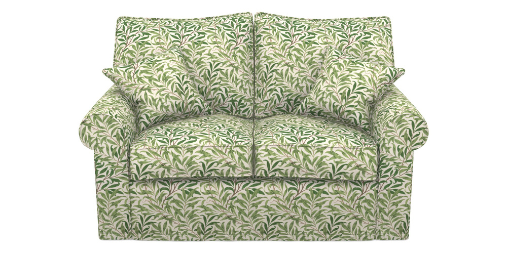 Product photograph of Upperton Sofa Bed 2 5 Seater Sofa Bed In William Morris Collection - Willow Boughs - Leaf Green from Sofas and Stuff Limited