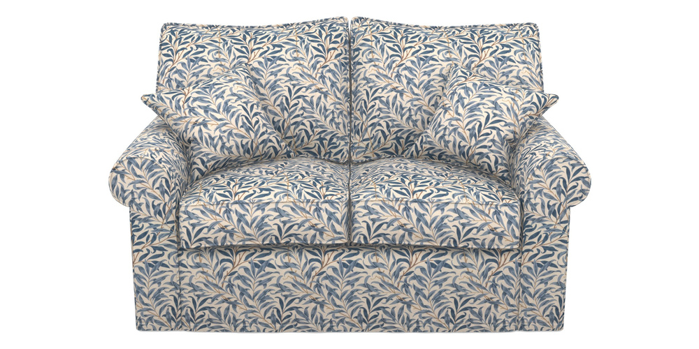 Product photograph of Upperton Sofa Bed 2 5 Seater Sofa Bed In William Morris Collection - Willow Boughs - Woad from Sofas and Stuff Limited