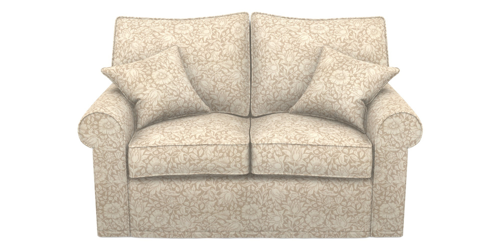 Product photograph of Upperton Sofa Bed 2 5 Seater Sofa Bed In William Morris Collection - Mallow - Linen from Sofas and Stuff Limited