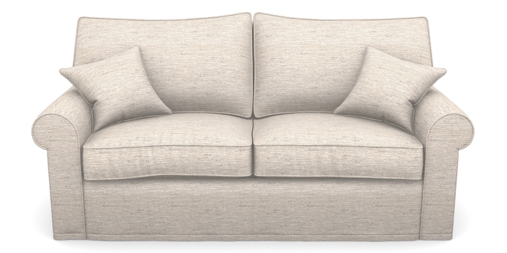 Product photograph of Upperton Sofa Bed 3 Seater Sofa Bed In Aqua Clean Hove - Oatmeal from Sofas and Stuff Limited