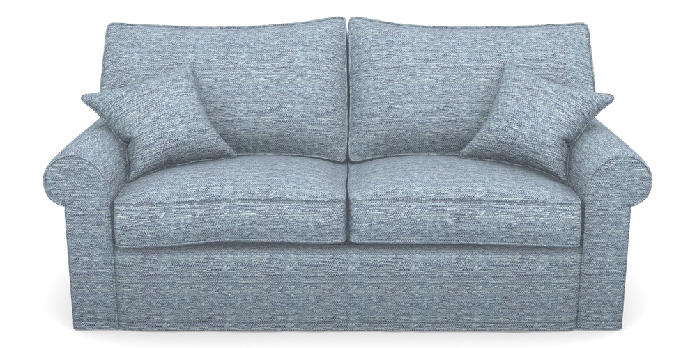 Product photograph of Upperton Sofa Bed 3 Seater Sofa Bed In Aqua Clean Oban - Denim from Sofas and Stuff Limited