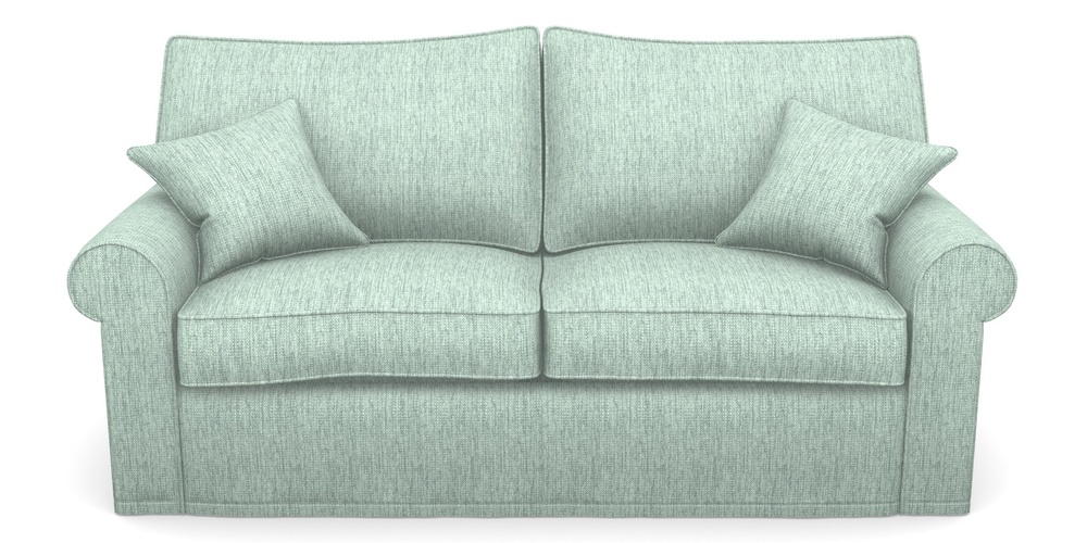 Product photograph of Upperton Sofa Bed 3 Seater Sofa Bed In Aqua Clean Tenby - Duck Egg from Sofas and Stuff Limited