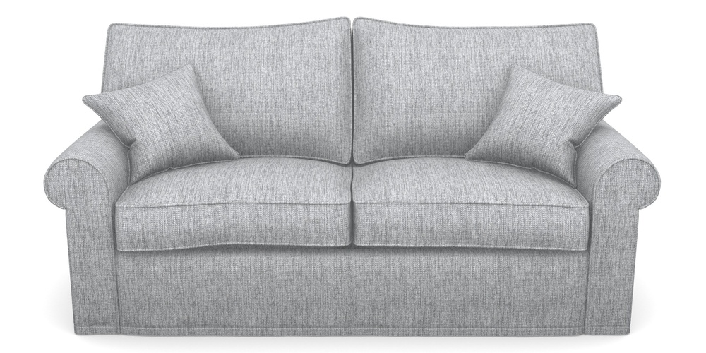 Product photograph of Upperton Sofa Bed 3 Seater Sofa Bed In Aqua Clean Tenby - Silver from Sofas and Stuff Limited