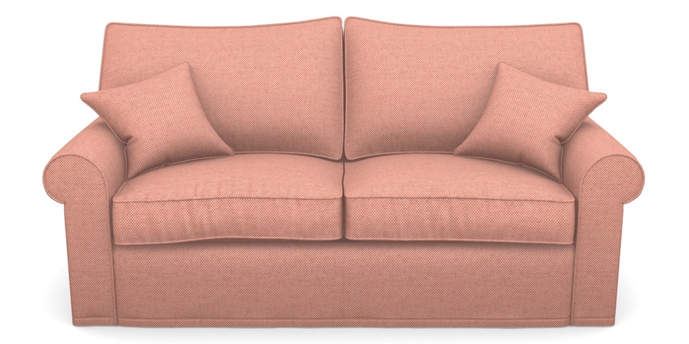 Product photograph of Upperton Sofa Bed 3 Seater Sofa Bed In Basket Weave - Peony from Sofas and Stuff Limited