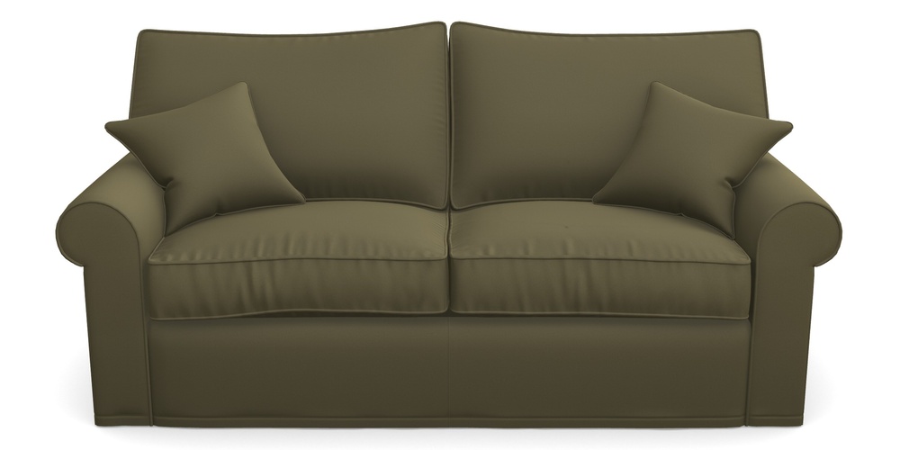 Product photograph of Upperton Sofa Bed 3 Seater Sofa Bed In Clever Glossy Velvet - Sherwood from Sofas and Stuff Limited