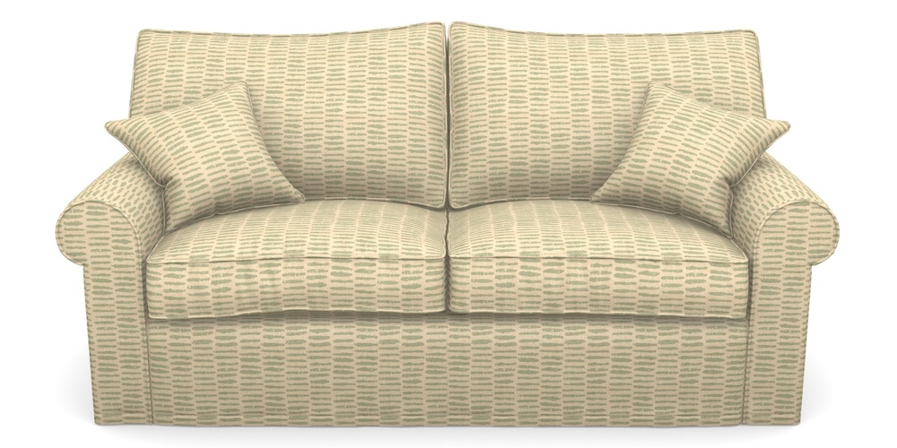 Product photograph of Upperton Sofa Bed 3 Seater Sofa Bed In Cloth 18 - Daub - Fennel from Sofas and Stuff Limited
