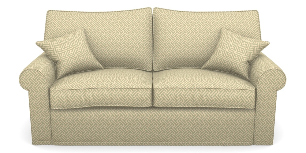 Product photograph of Upperton Sofa Bed 3 Seater Sofa Bed In Cloth 18 - Key - Fennel from Sofas and Stuff Limited