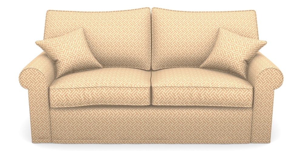 Product photograph of Upperton Sofa Bed 3 Seater Sofa Bed In Cloth 18 - Key - Fudge from Sofas and Stuff Limited
