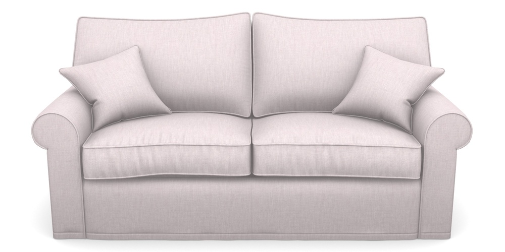 Product photograph of Upperton Sofa Bed 3 Seater Sofa Bed In Clever Cotton Mix - Blush from Sofas and Stuff Limited