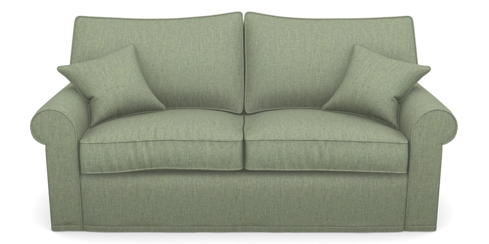 Product photograph of Upperton Sofa Bed 3 Seater Sofa Bed In Clever Cotton Mix - Forest from Sofas and Stuff Limited