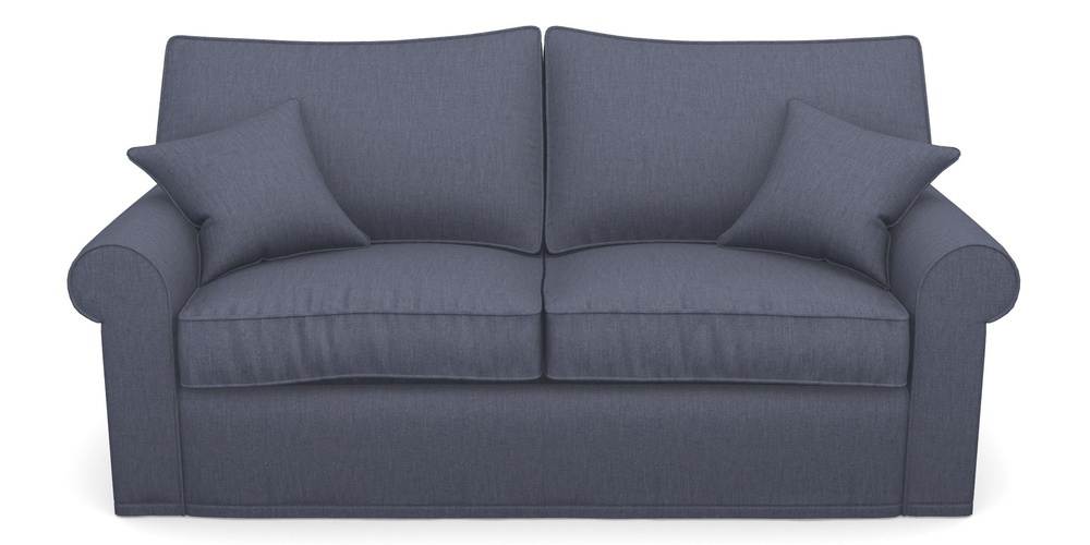 Product photograph of Upperton Sofa Bed 3 Seater Sofa Bed In Clever Cotton Mix - Oxford Blue from Sofas and Stuff Limited