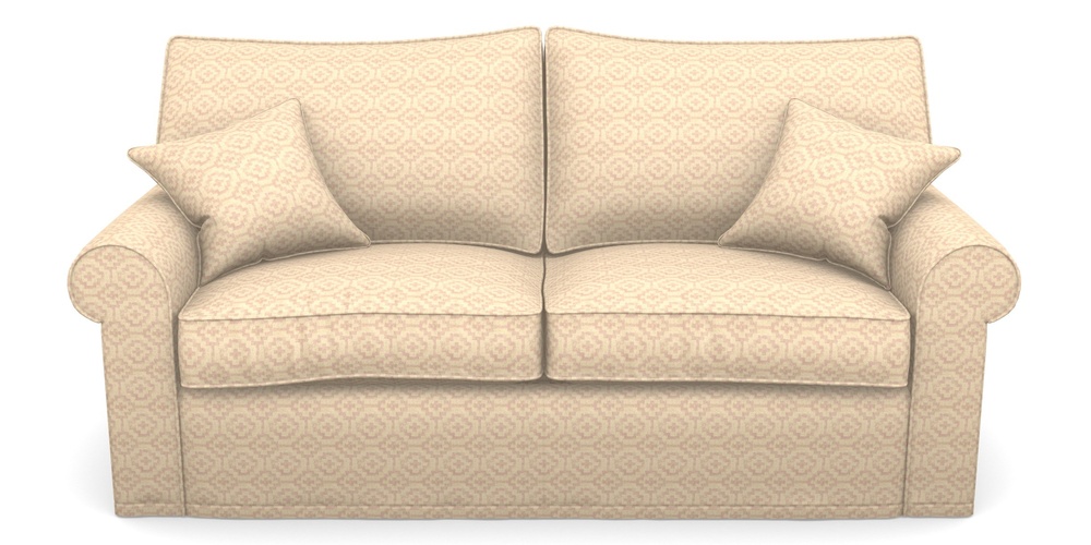 Product photograph of Upperton Sofa Bed 3 Seater Sofa Bed In Cloth 18 - Tile - Rose from Sofas and Stuff Limited