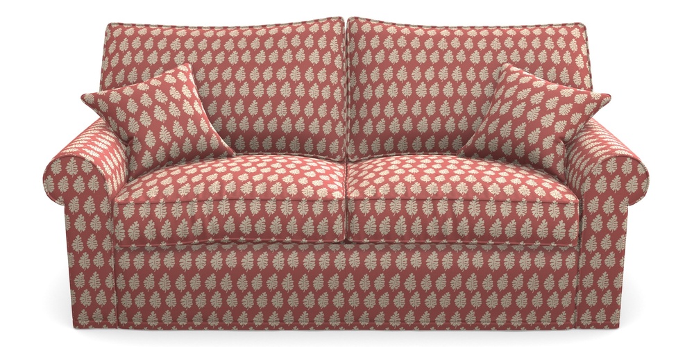 Product photograph of Upperton Sofa Bed 3 Seater Sofa Bed In Cloth 21 - Oak Leaf - Ginger Snap from Sofas and Stuff Limited