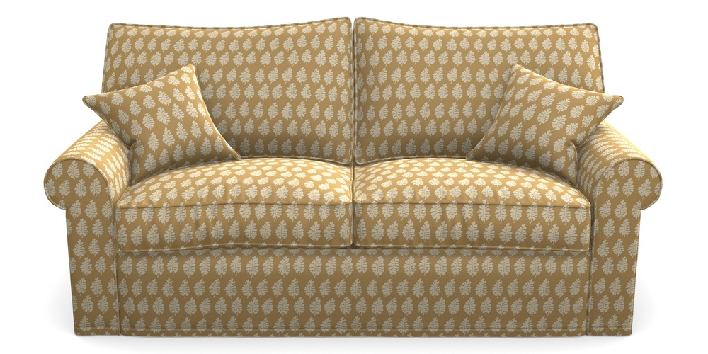 Product photograph of Upperton Sofa Bed 3 Seater Sofa Bed In Cloth 21 - Oak Leaf - Quince from Sofas and Stuff Limited