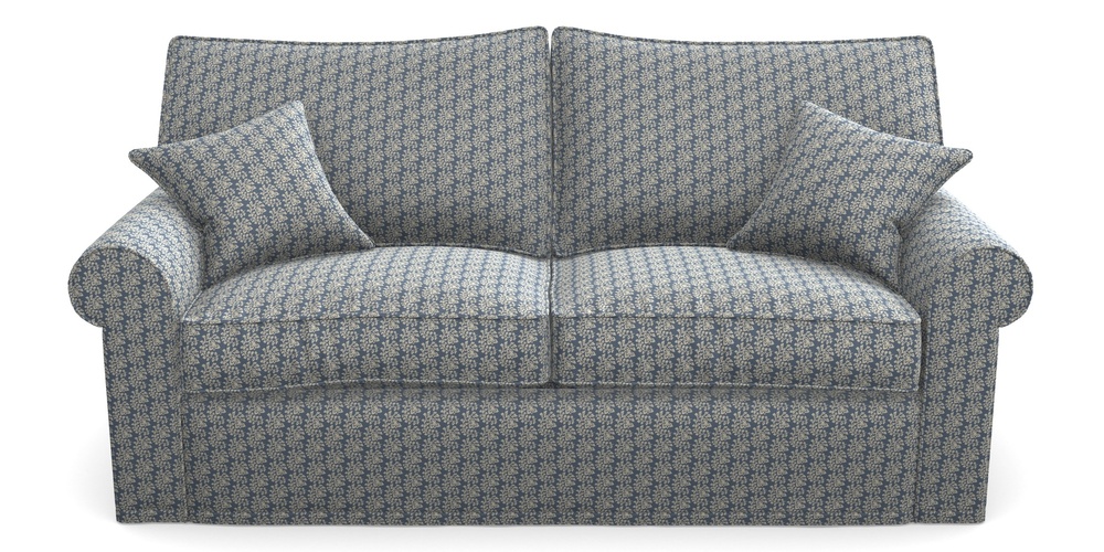 Product photograph of Upperton Sofa Bed 3 Seater Sofa Bed In Cloth 21 - Spring Twig - Bilberry from Sofas and Stuff Limited