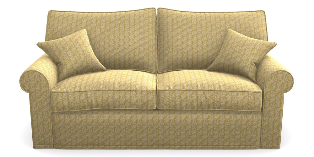 Product photograph of Upperton Sofa Bed 3 Seater Sofa Bed In Cloth 21 - Spring Twig - Canary from Sofas and Stuff Limited