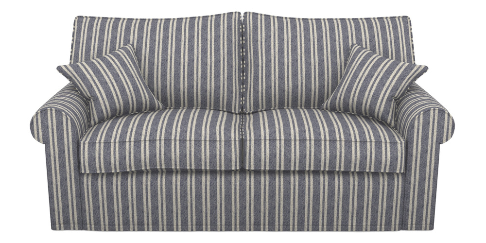 Product photograph of Upperton Sofa Bed 3 Seater Sofa Bed In Cloth 22 - Barcode - Deep Water from Sofas and Stuff Limited