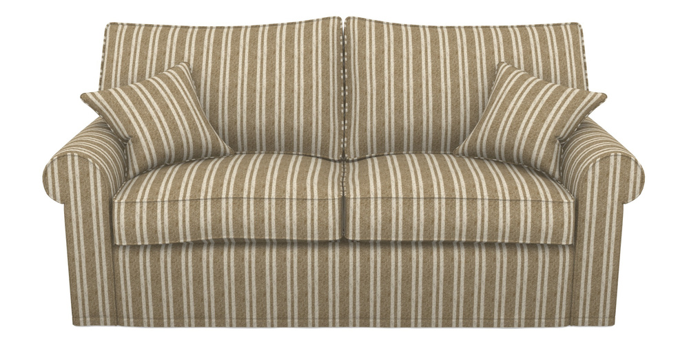 Product photograph of Upperton Sofa Bed 3 Seater Sofa Bed In Cloth 22 - Barcode - Fallen Leaf from Sofas and Stuff Limited