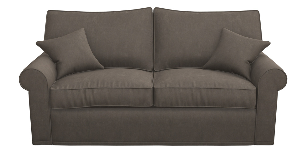 Product photograph of Upperton Sofa Bed 3 Seater Sofa Bed In Clever Tough And Eco Velvet - Chrome from Sofas and Stuff Limited