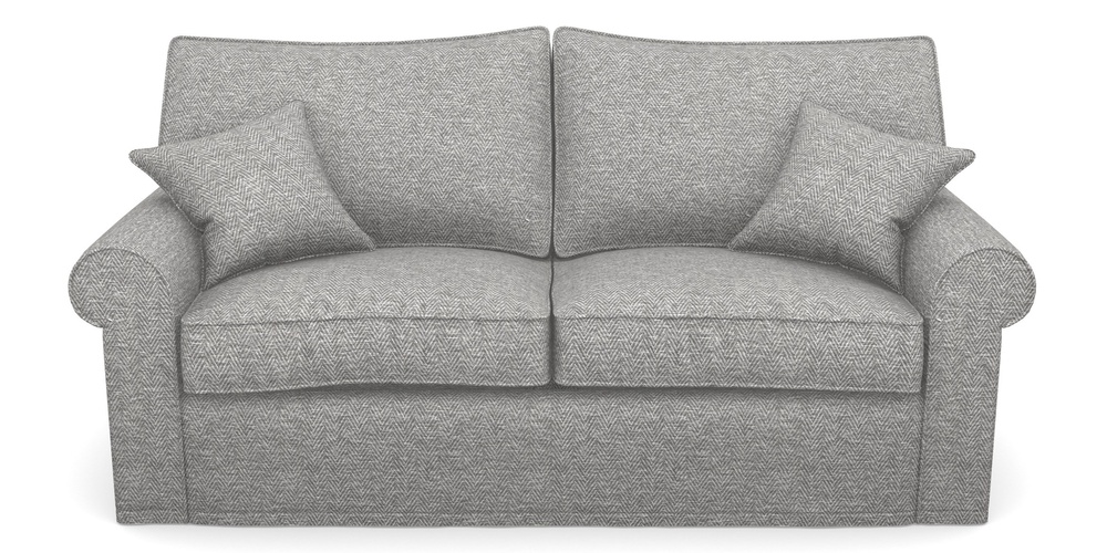 Product photograph of Upperton Sofa Bed 3 Seater Sofa Bed In Dundee Herringbone - Marble from Sofas and Stuff Limited