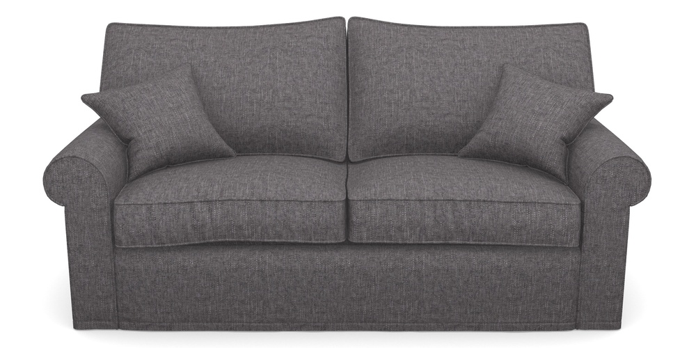 Product photograph of Upperton Sofa Bed 3 Seater Sofa Bed In Easy Clean Plain - Ash from Sofas and Stuff Limited