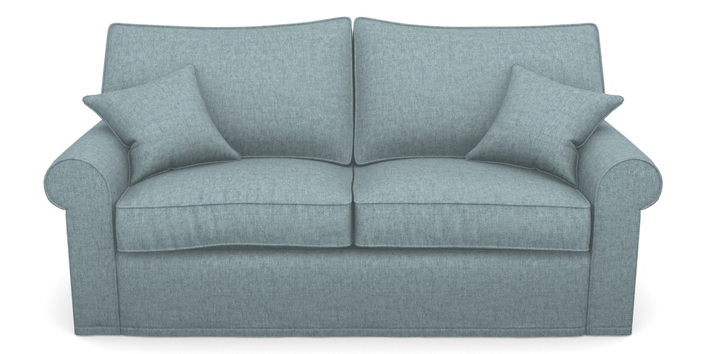 Product photograph of Upperton Sofa Bed 3 Seater Sofa Bed In Easy Clean Plain - Polar from Sofas and Stuff Limited