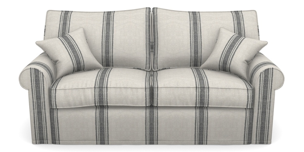 Product photograph of Upperton Sofa Bed 3 Seater Sofa Bed In Flemish Stripe - Flemish Black from Sofas and Stuff Limited