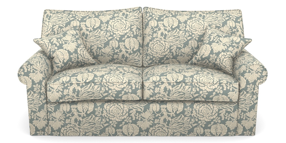 Product photograph of Upperton Sofa Bed 3 Seater Sofa Bed In V A Brompton Collection - Flowering Kale - Pebble from Sofas and Stuff Limited