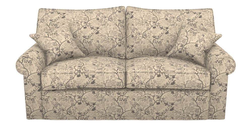 Product photograph of Upperton Sofa Bed 3 Seater Sofa Bed In Rhs Collection - Gertrude Jekyll Linen Cotton Blend - Grey from Sofas and Stuff Limited