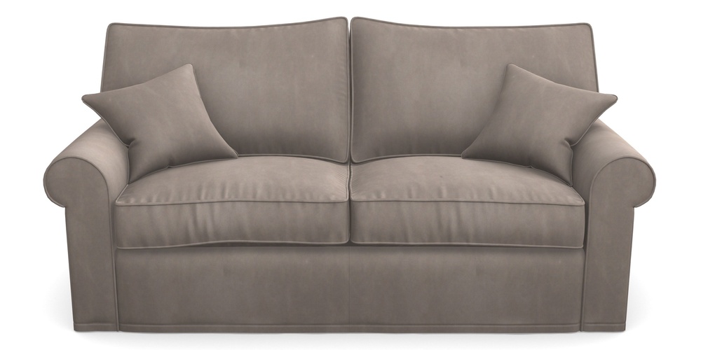 Product photograph of Upperton Sofa Bed 3 Seater Sofa Bed In House Clever Velvet - Cocoa from Sofas and Stuff Limited