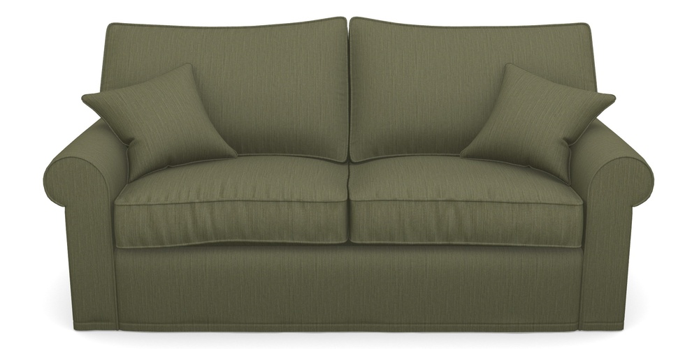 Product photograph of Upperton Sofa Bed 3 Seater Sofa Bed In Herringbone - Army from Sofas and Stuff Limited