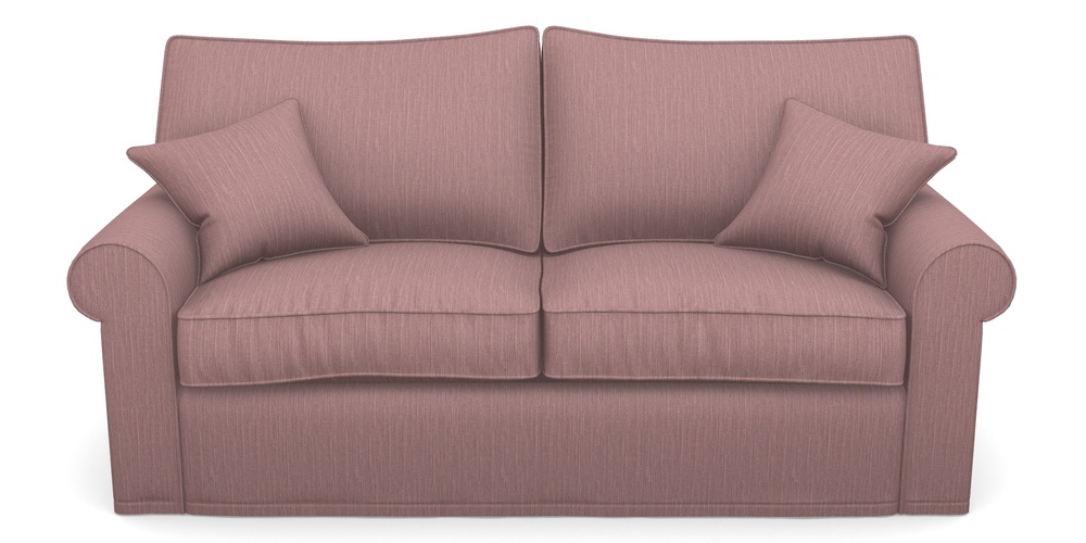 Product photograph of Upperton Sofa Bed 3 Seater Sofa Bed In Herringbone - Thistle from Sofas and Stuff Limited