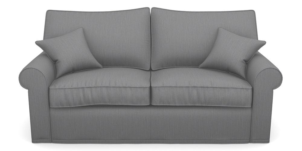 Product photograph of Upperton Sofa Bed 3 Seater Sofa Bed In Herringbone - Thunder from Sofas and Stuff Limited