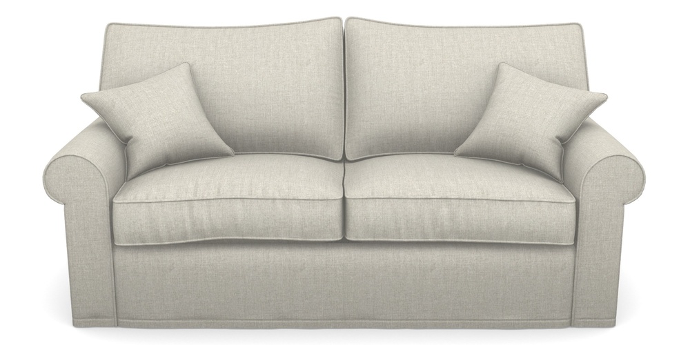 Product photograph of Upperton Sofa Bed 3 Seater Sofa Bed In House Plain - Clay from Sofas and Stuff Limited