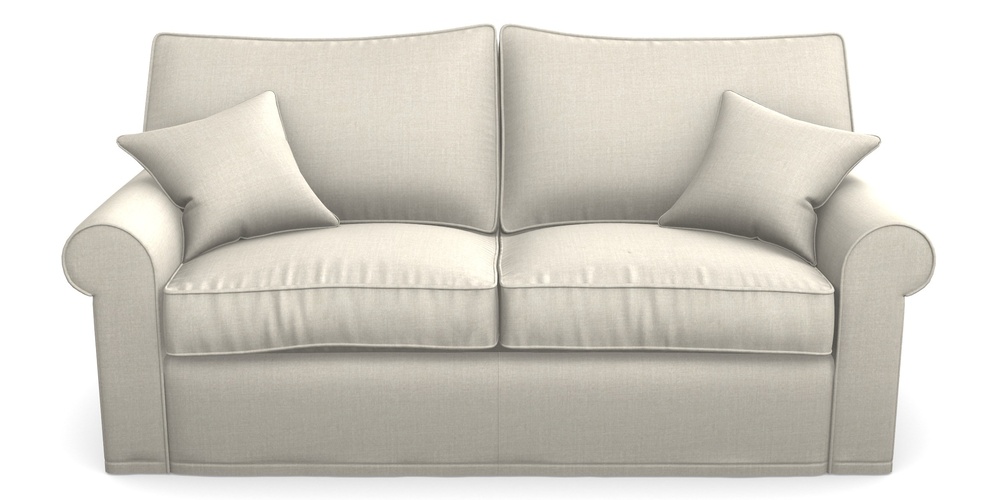 Product photograph of Upperton Sofa Bed 3 Seater Sofa Bed In House Plain - Putty from Sofas and Stuff Limited