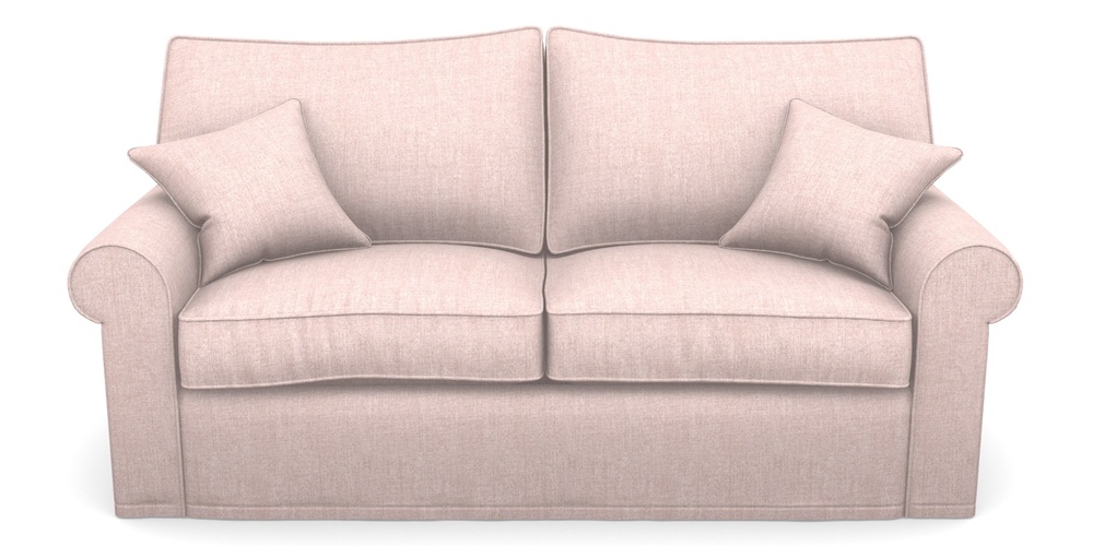 Product photograph of Upperton Sofa Bed 3 Seater Sofa Bed In House Plain - Rose from Sofas and Stuff Limited