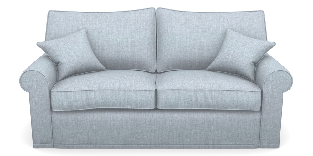 Product photograph of Upperton Sofa Bed 3 Seater Sofa Bed In House Plain - Sky from Sofas and Stuff Limited