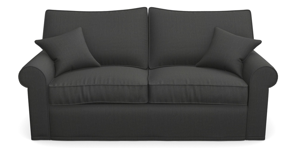 Product photograph of Upperton Sofa Bed 3 Seater Sofa Bed In House Velvet - Charcoal from Sofas and Stuff Limited