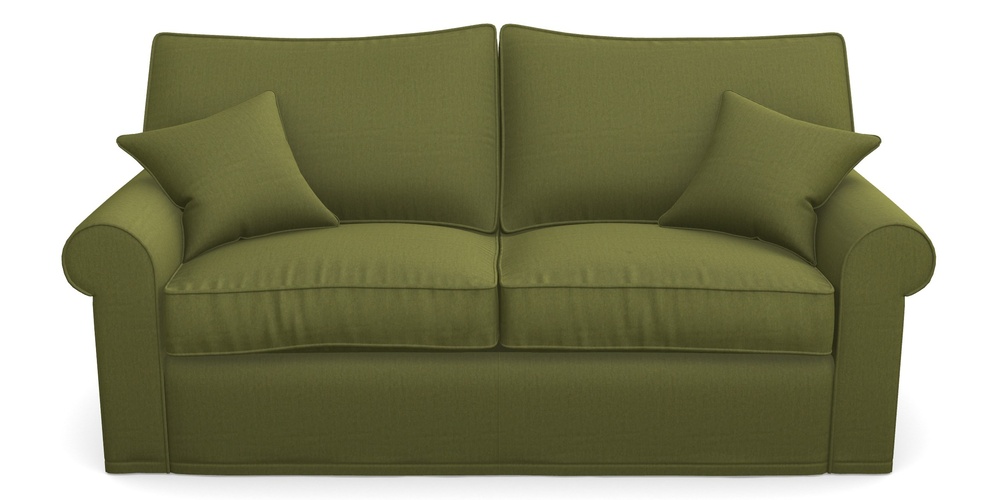 Product photograph of Upperton Sofa Bed 3 Seater Sofa Bed In House Velvet - Olive from Sofas and Stuff Limited