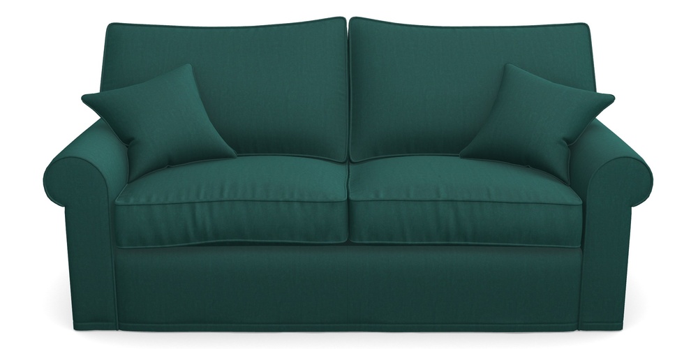 Product photograph of Upperton Sofa Bed 3 Seater Sofa Bed In House Velvet - Peacock from Sofas and Stuff Limited