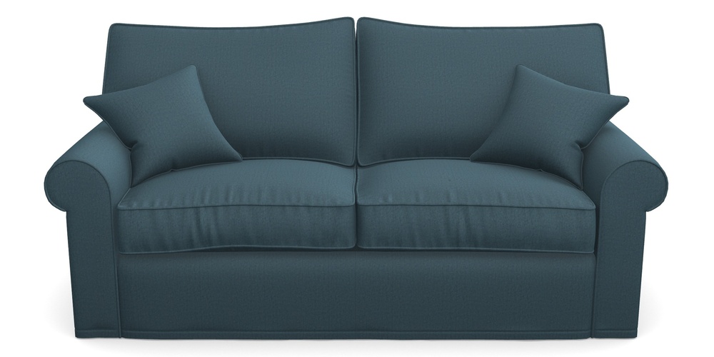 Product photograph of Upperton Sofa Bed 3 Seater Sofa Bed In House Velvet - Petrol from Sofas and Stuff Limited
