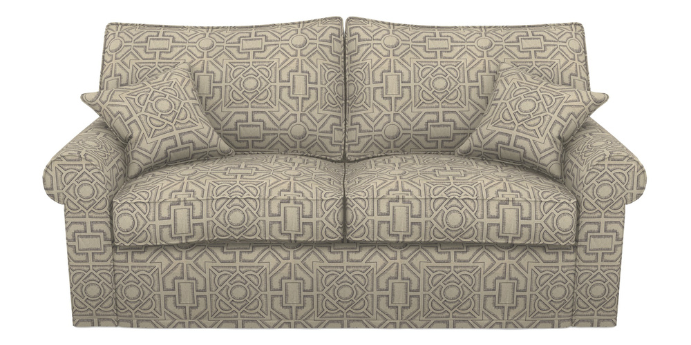 Product photograph of Upperton Sofa Bed 3 Seater Sofa Bed In Rhs Collection - Large Knot Garden Linen - Grey from Sofas and Stuff Limited