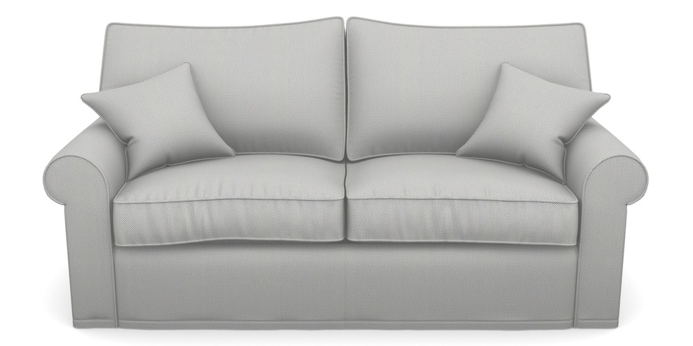 Product photograph of Upperton Sofa Bed 3 Seater Sofa Bed In Two Tone Plain - Grey from Sofas and Stuff Limited