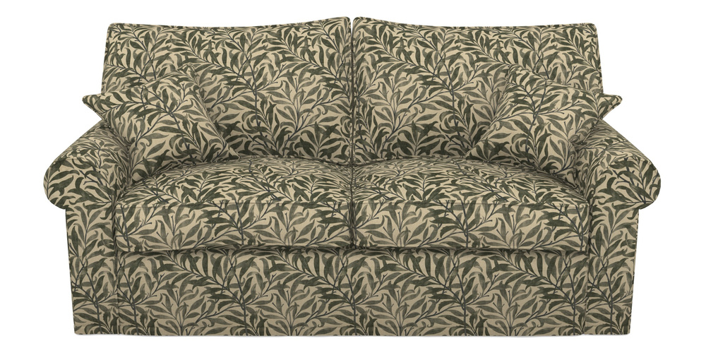 Product photograph of Upperton Sofa Bed 3 Seater Sofa Bed In V A Drawn From Nature - Willow Bough Large - Dark Green from Sofas and Stuff Limited