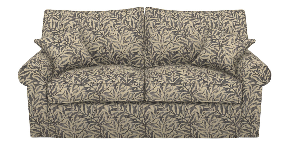 Product photograph of Upperton Sofa Bed 3 Seater Sofa Bed In V A Drawn From Nature - Willow Bough Large - Navy from Sofas and Stuff Limited