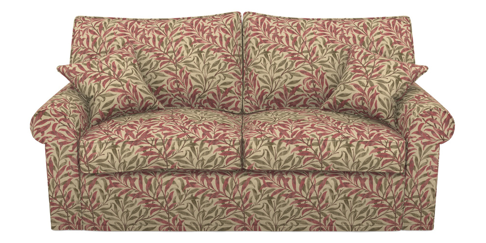 Product photograph of Upperton Sofa Bed 3 Seater Sofa Bed In V A Drawn From Nature - Willow Bough Large - Red from Sofas and Stuff Limited