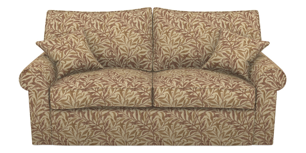 Product photograph of Upperton Sofa Bed 3 Seater Sofa Bed In V A Drawn From Nature - Willow Bough Large - Terracotta from Sofas and Stuff Limited