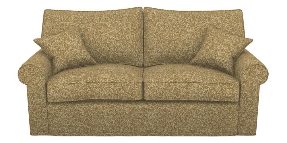 Product photograph of Upperton Sofa Bed 3 Seater Sofa Bed In V A Drawn From Nature Collection - Willow - Gold from Sofas and Stuff Limited